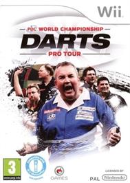 Box cover for Pdc World Championship Darts - Pro Tour on the Nintendo Wii.