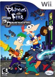 Box cover for Phinéas Et Ferb - Voyage Dans La Deuxième Dimension on the Nintendo Wii.