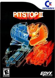 Box cover for Pitstop 2 (C64) on the Nintendo Wii.