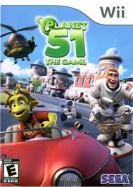 Box cover for Planète 51 on the Nintendo Wii.