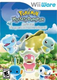 Box cover for Pokemon Fushigi no Dungeon : Ikuzo! Arashi no Boukendan on the Nintendo Wii.