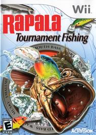 Box cover for Rapala Tournament Fishing on the Nintendo Wii.