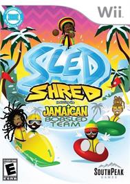 Box cover for Sled Shred on the Nintendo Wii.