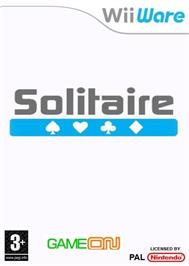 Box cover for Solitaire on the Nintendo Wii.