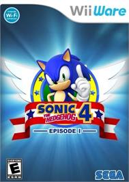 Box cover for Sonic The Hedgehog 4 - Episode I on the Nintendo Wii.