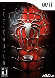 Box cover for Spider-man 3 on the Nintendo Wii.