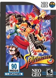 Box cover for Spin Master (NG) on the Nintendo Wii.
