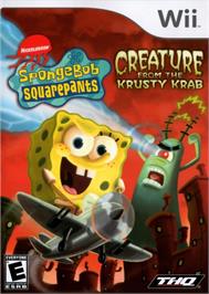 Box cover for SpongeBob SquarePants - Creature from the Krusty Krab on the Nintendo Wii.