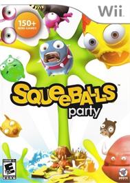 Box cover for Squeeballs Party on the Nintendo Wii.