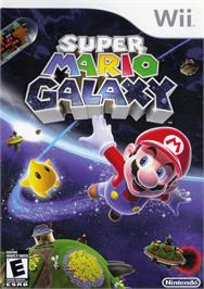 Box cover for Super Mario Galaxy on the Nintendo Wii.