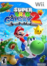 Box cover for Super Mario Galaxy 2 on the Nintendo Wii.