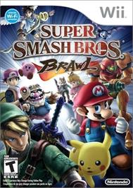 Box cover for Super Smash Bros. Brawl on the Nintendo Wii.