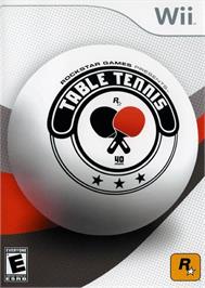 Box cover for Table Tennis on the Nintendo Wii.