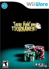 Box cover for Texas Hold'em Tournament on the Nintendo Wii.