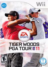 Box cover for Tiger Woods Pga Tour 11 on the Nintendo Wii.