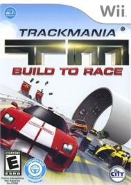 Box cover for Trackmania on the Nintendo Wii.