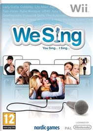Box cover for We Sing on the Nintendo Wii.