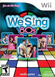 Box cover for We Sing 80s on the Nintendo Wii.