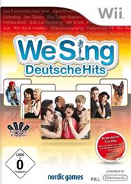 Box cover for We Sing Deutsche Hits on the Nintendo Wii.