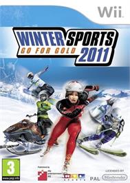 Box cover for Winter Sports 2011 - Go For Gold on the Nintendo Wii.