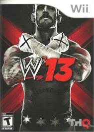 Box cover for Wwe'13 on the Nintendo Wii.