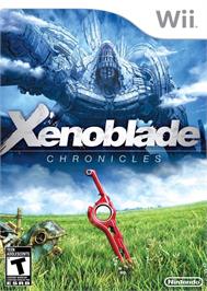 Box cover for Xenoblade Chronicles on the Nintendo Wii.