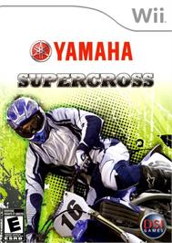 Box cover for Yamaha Supercross on the Nintendo Wii.