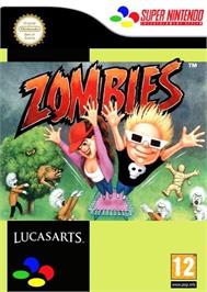 Box cover for Zombies!!! on the Nintendo Wii.
