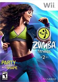 Box cover for Zumba Fitness 2 on the Nintendo Wii.