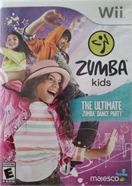 Box cover for Zumba Kids on the Nintendo Wii.
