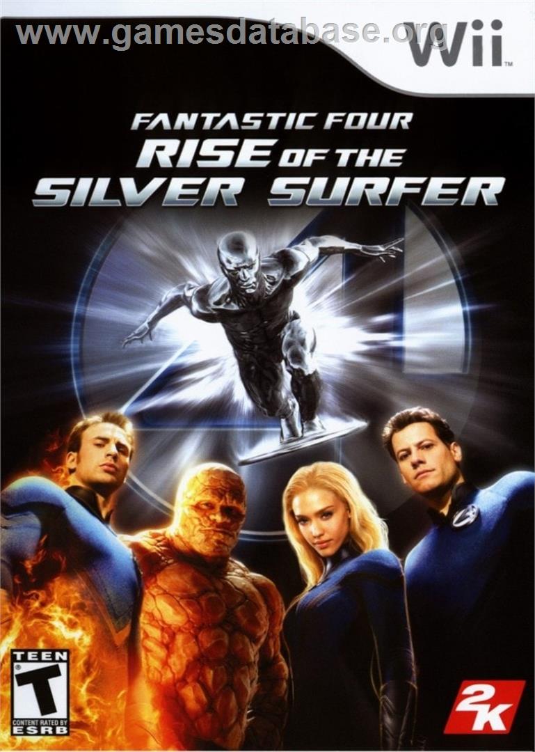 4 Fantastiques Et Le Surfer D'argent, Les - Nintendo Wii - Artwork - Box