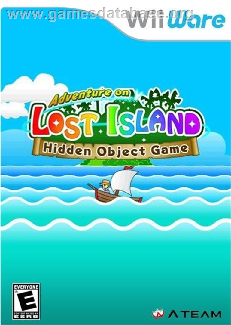 Adventure on LOST ISLAND - Hidden Object Game - Nintendo Wii - Artwork - Box