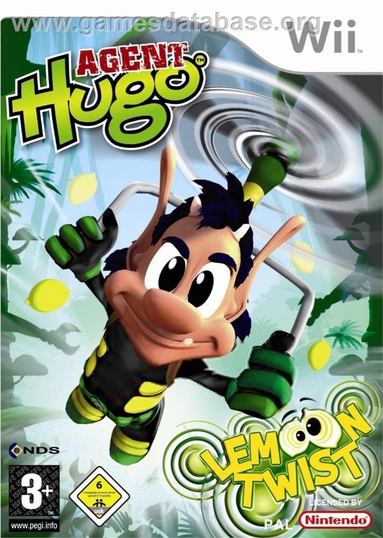 Agent Hugo - Lemoon Twist - Nintendo Wii - Artwork - Box