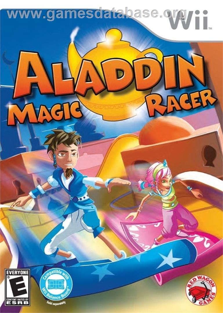 Aladin Magic Racer - Nintendo Wii - Artwork - Box