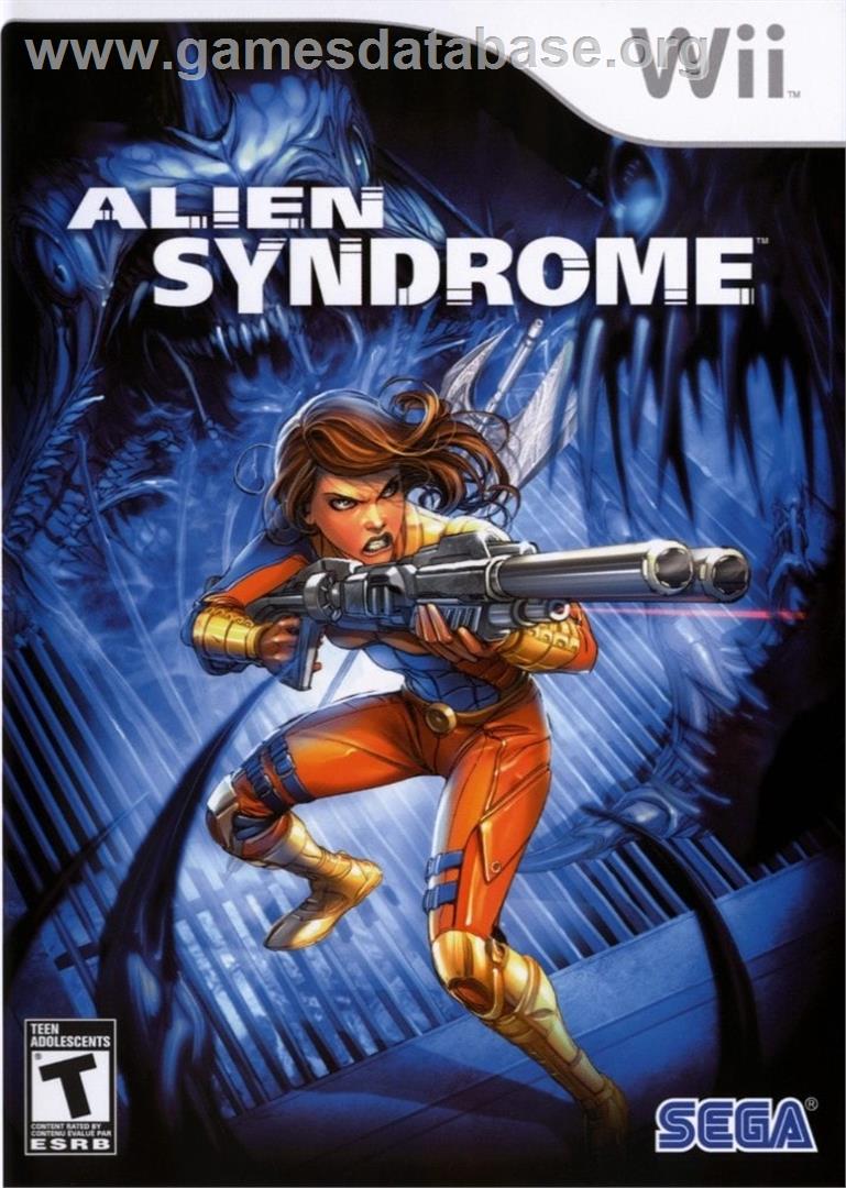 Alien Syndrome - Nintendo Wii - Artwork - Box