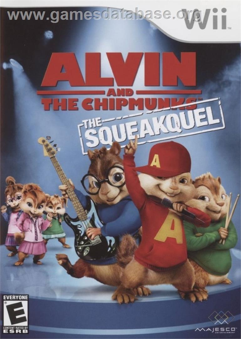Alvin And The Chipmunks - The Squeakquel - Nintendo Wii - Artwork - Box