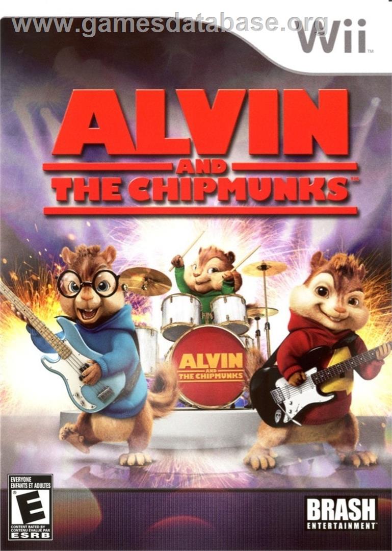 Alvin and the Chipmunks - Nintendo Wii - Artwork - Box