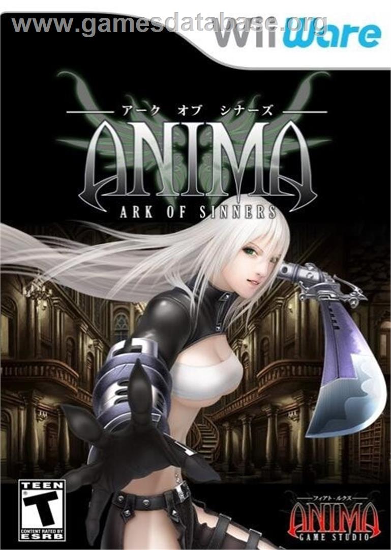 Anima - Ark Of Sinners - Nintendo Wii - Artwork - Box