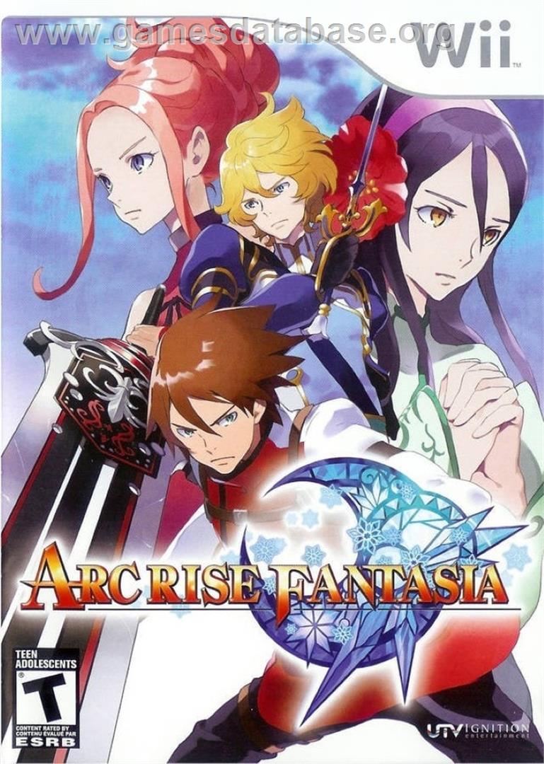 Arc Rise Fantasia - Nintendo Wii - Artwork - Box