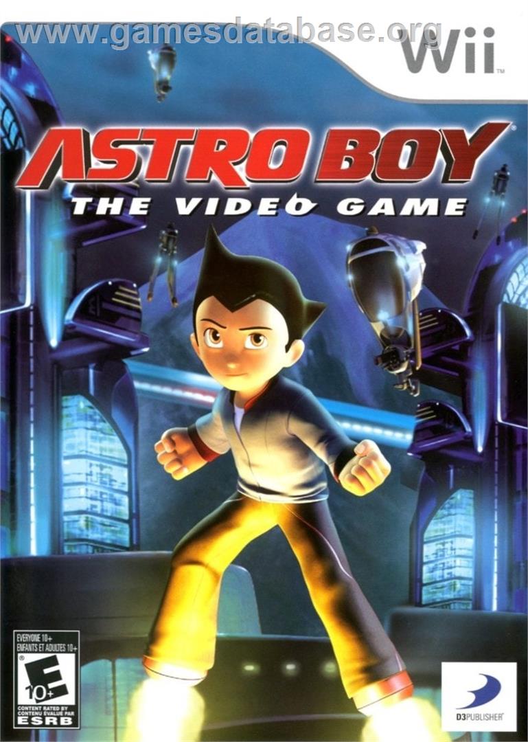 Astro Boy - The Video Game - Nintendo Wii - Artwork - Box