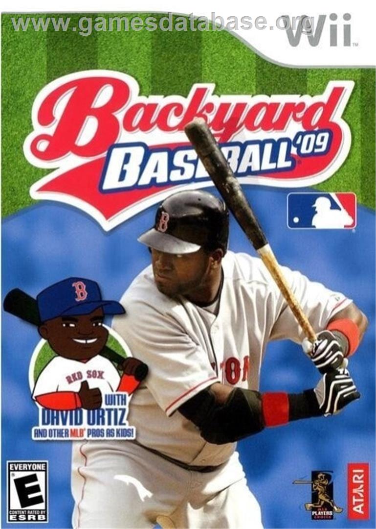 Backyard Baseball '09 - Nintendo Wii - Artwork - Box