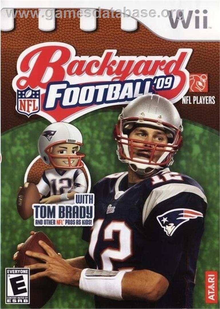 Backyard Football '09 - Nintendo Wii - Artwork - Box