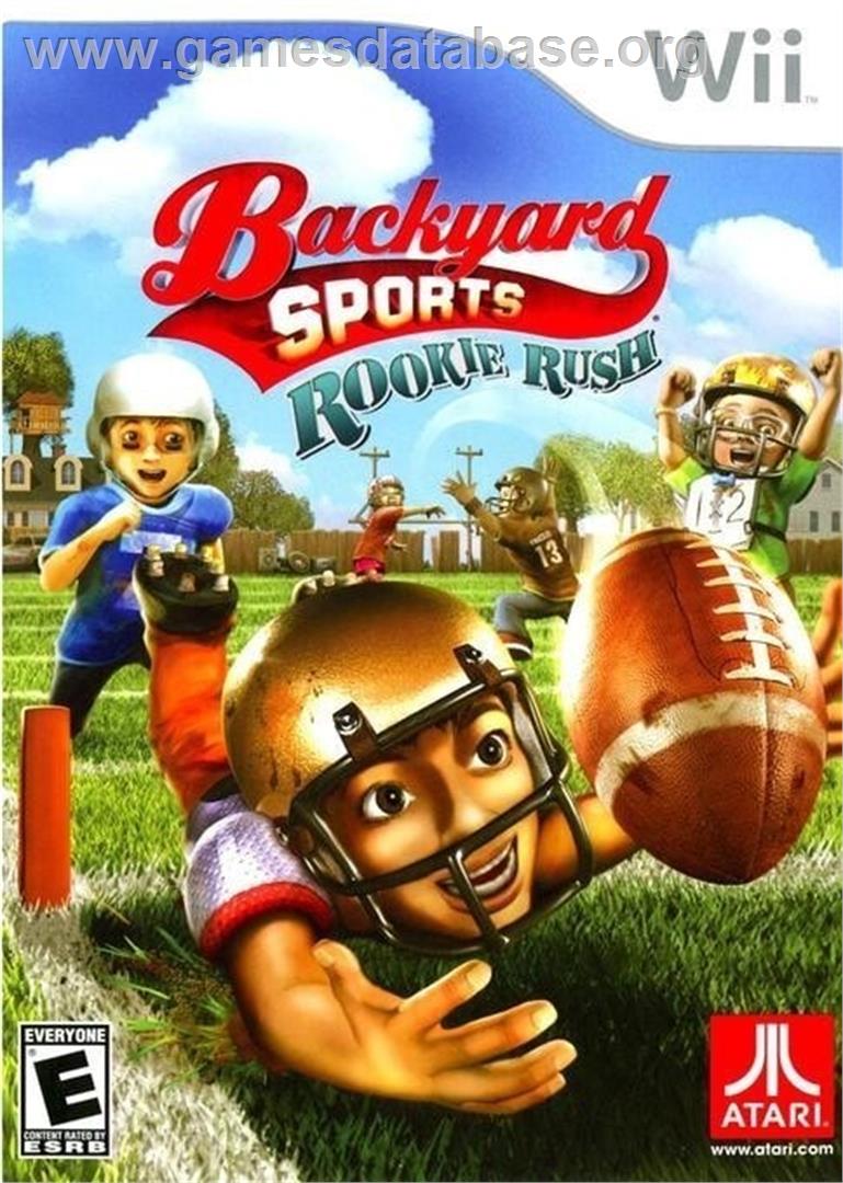 Backyard Sports - Rookie Rush - Nintendo Wii - Artwork - Box