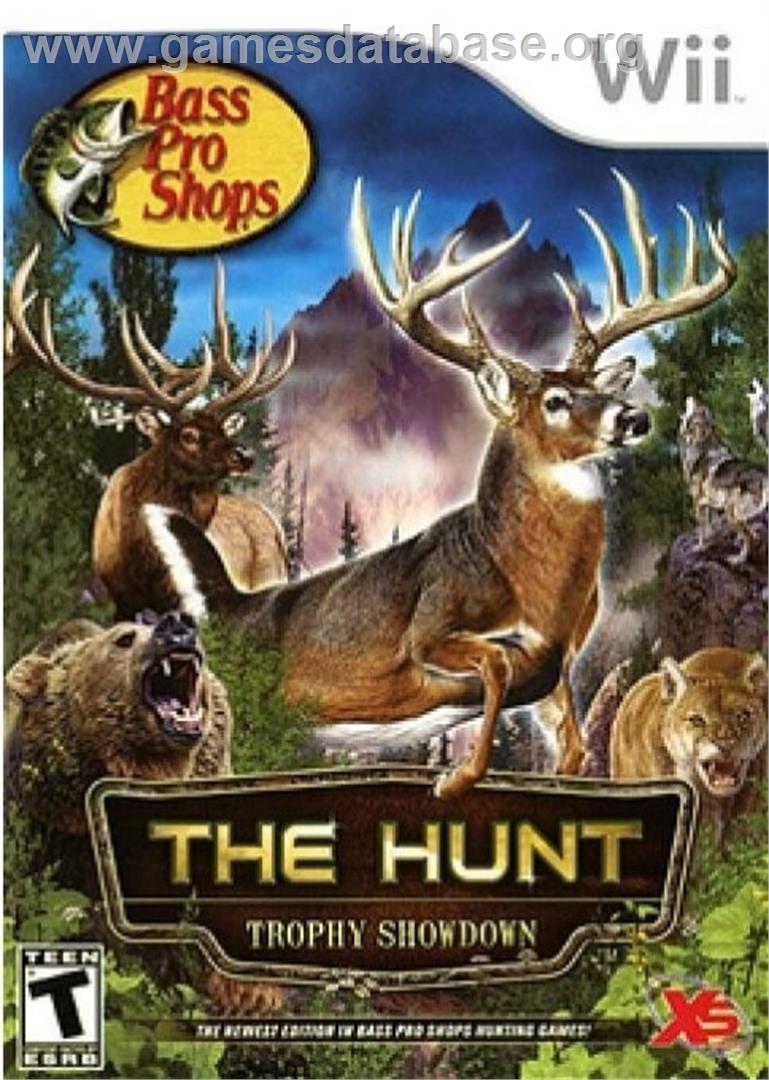 Bass Pro Shops - The Hunt - Trophy Showdown - Nintendo Wii - Artwork - Box
