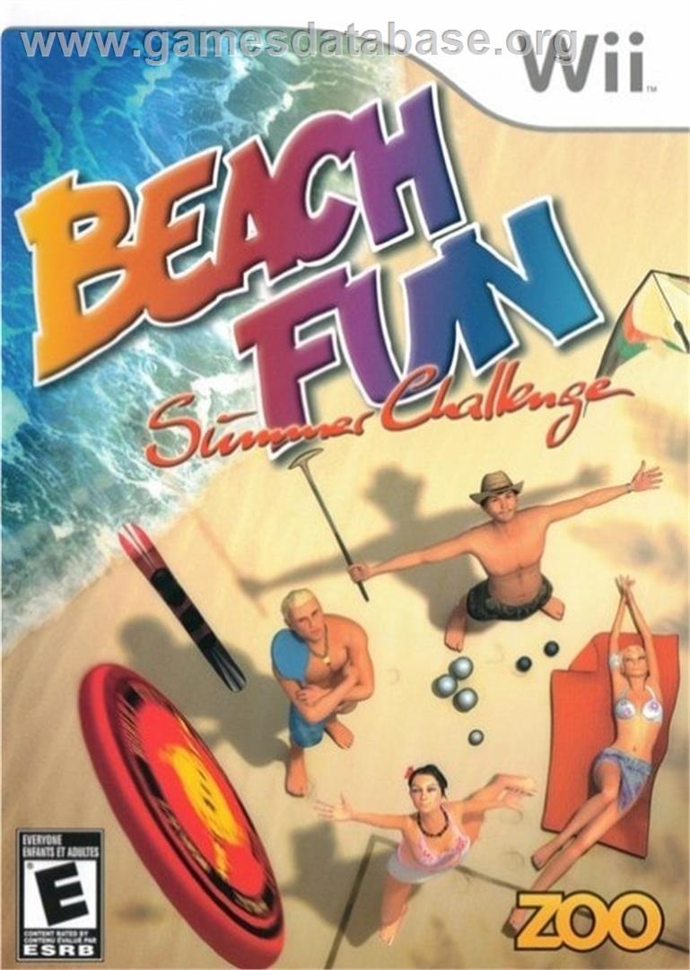 Beach Fun Summer Challenge - Nintendo Wii - Artwork - Box
