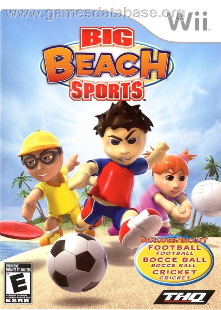 Big Beach Sports - Nintendo Wii - Artwork - Box