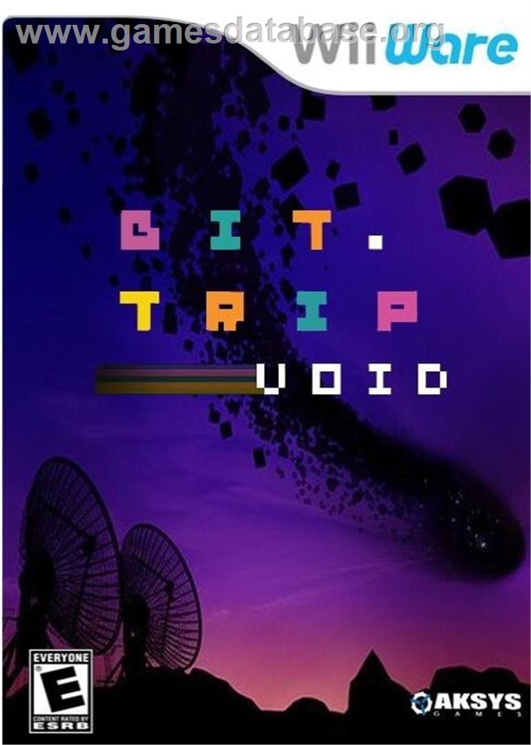 Bit.trip Void - Nintendo Wii - Artwork - Box