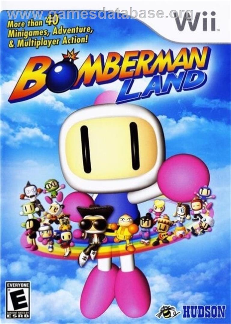 Bomberman Land - Nintendo Wii - Artwork - Box