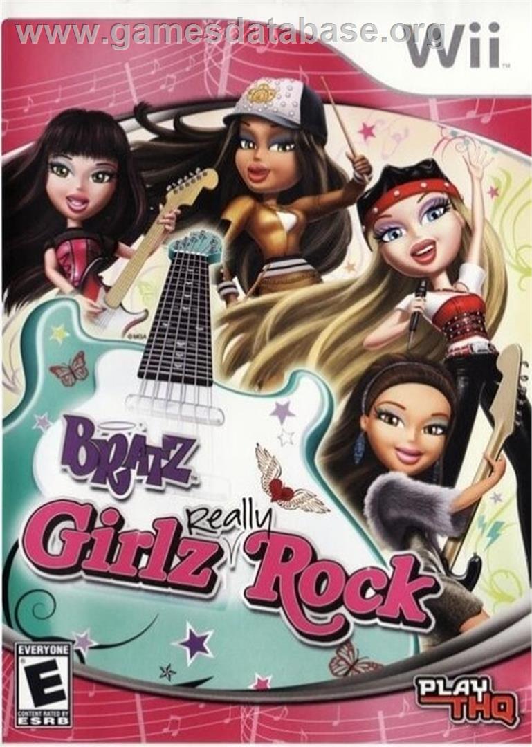 Bratz - Girlz Really Rock - Nintendo Wii - Artwork - Box