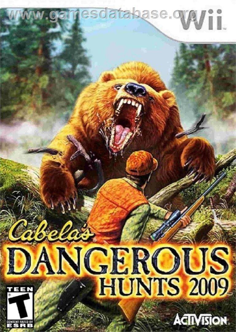 Cabela's Dangerous Hunts 2009 - Nintendo Wii - Artwork - Box